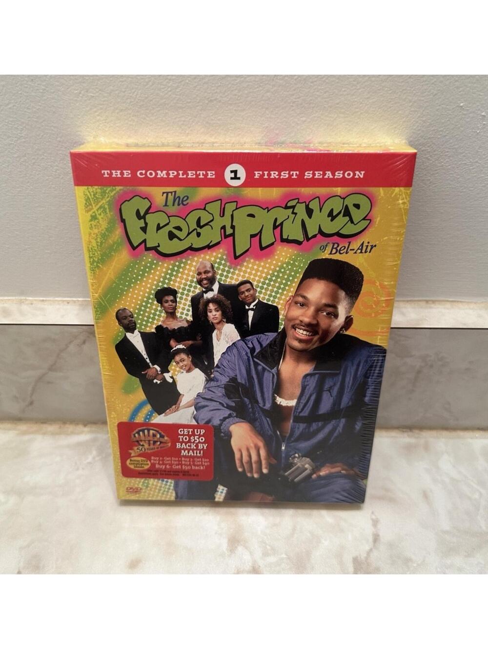 The Fresh Prince of Bel-Air: Complete First Season 1 (DVD, 4-Disc Set) SEALED